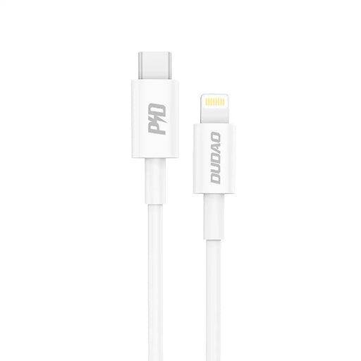 Dudao L6X USB-C - Lightning PD 20W 1m кабел - бял