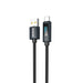 Dudao L7T USB-A - USB-C 66W кабел с LED дисплей 1m - черен