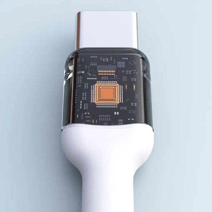 Dudao L9C Max 240W PD USB-C - USB-C кабел 1,2 м - бял