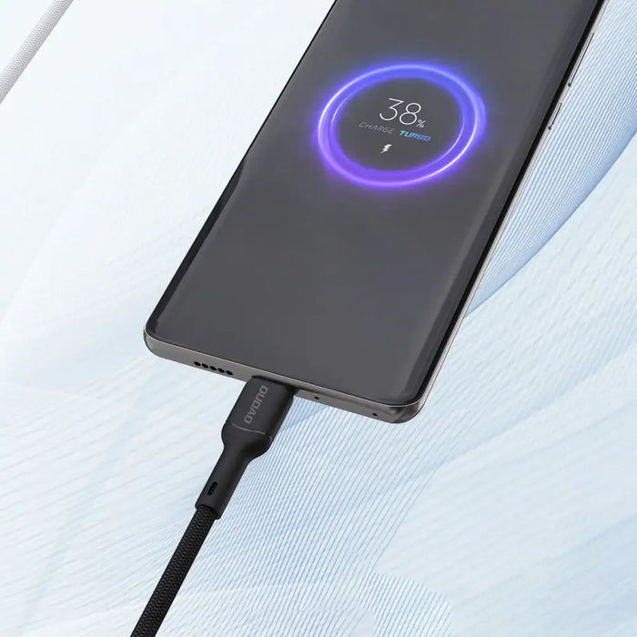 Dudao L9T 5A USB-A - USB-C кабел 1 м - черен