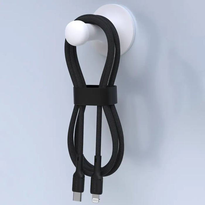 Dudao L9X 30W USB-C - Lightning Cable 1m - Черен