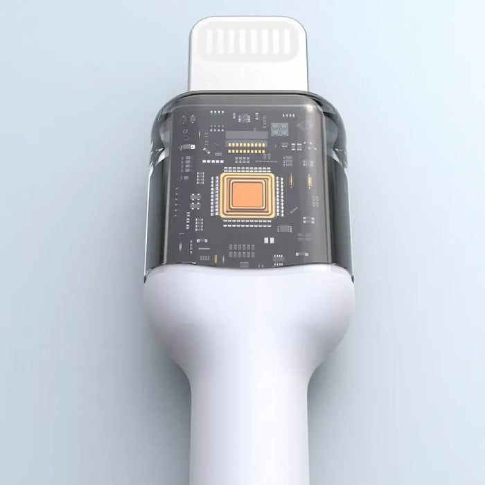 Dudao L9X 30W USB-C - Lightning кабел 1m - бял