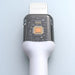 Dudao L9X 30W USB-C - Lightning кабел 2m - бял