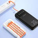Dudao просторен Преносима батерия Powerbank с 3 вградени