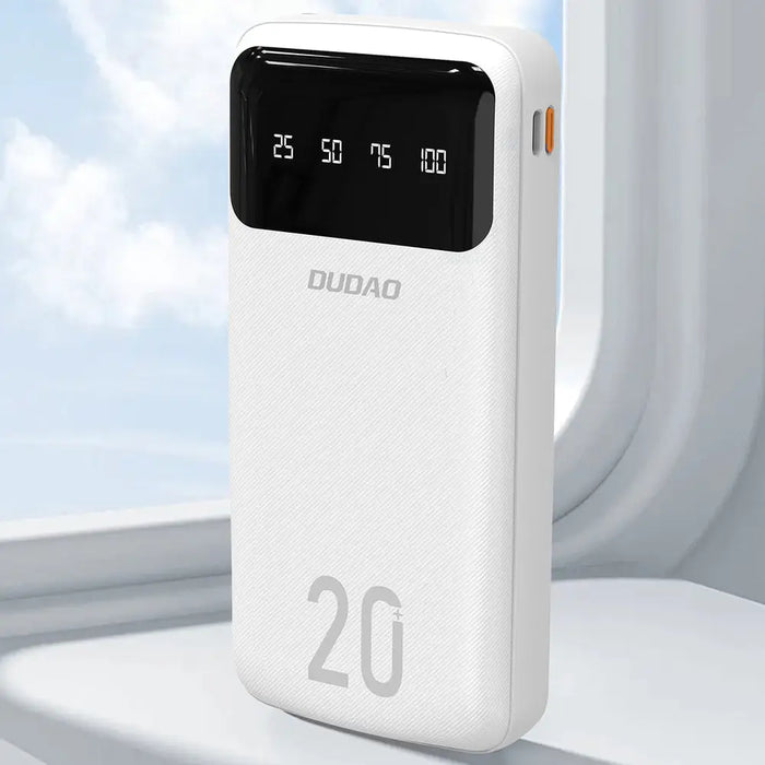 Dudao просторен Преносима батерия Powerbank с 3 вградени