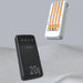 Dudao просторен Преносима батерия Powerbank с 3 вградени