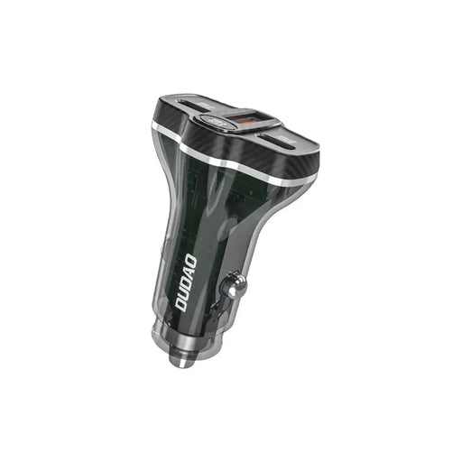 Dudao R78 78W зарядно за кола USB-C PD / 2xUSB-A QC - черно