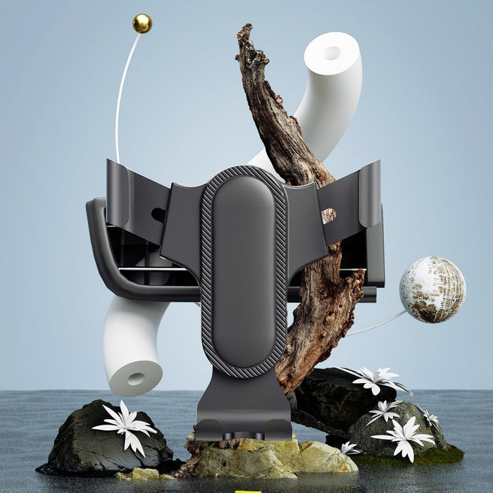 Гравитационна стойка за смартфон Dudao черна (F7s)