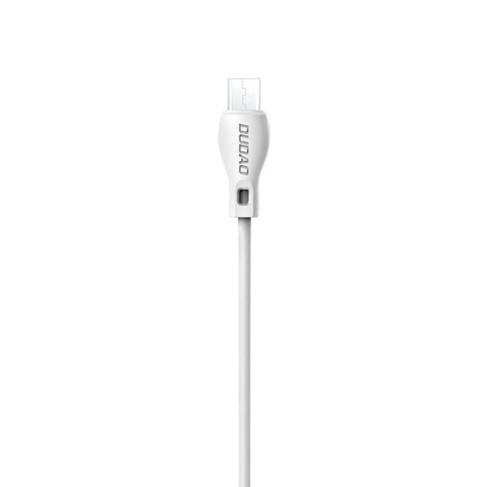 Dudao L4M USB-A - MicroUSB 2.4 A кабел 1 м - бял