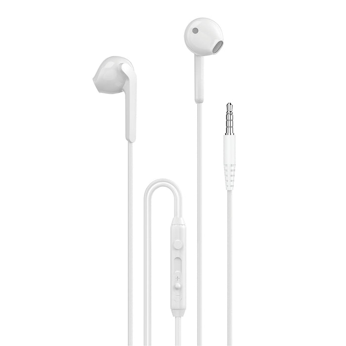 Dudao X3 Кабелни USB-C слушалки за уши - Бели