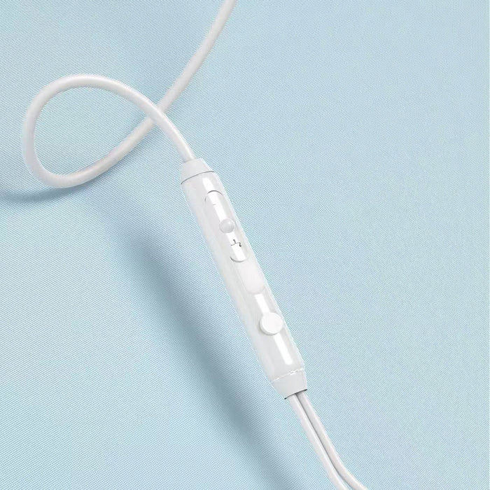 Dudao X3+ кабелни USB-C слушалки за уши - бели