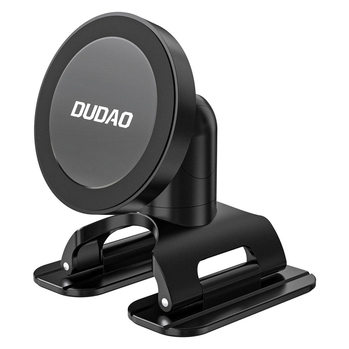 Dudao F25 MagSafe-съвместим автомобилен държач за табло или предно стъкло - черен