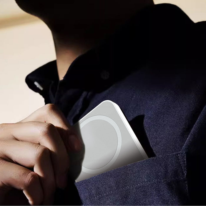 Външна батерия Dudao K26 10000mAh 20W USB-A / USB-C / MagSafe - Бяла