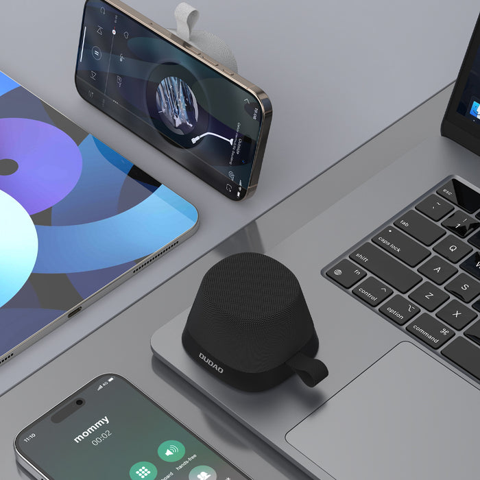 Безжичен високоговорител Dudao Y20 с магнитно закрепване Bluetooth 5.3 - черен