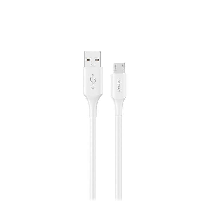 Dudao L2SM USB-A / micro USB 6A кабел 1,2 м - бял