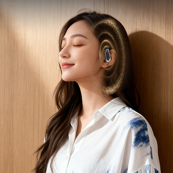 Dudao U17Z Bluetooth 5.3 OWS слушалки с кукички за уши - черни