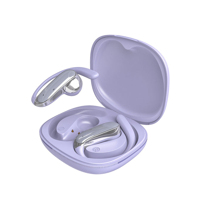 Dudao U17Z Bluetooth 5.3 OWS слушалки с кукички за уши - лилави