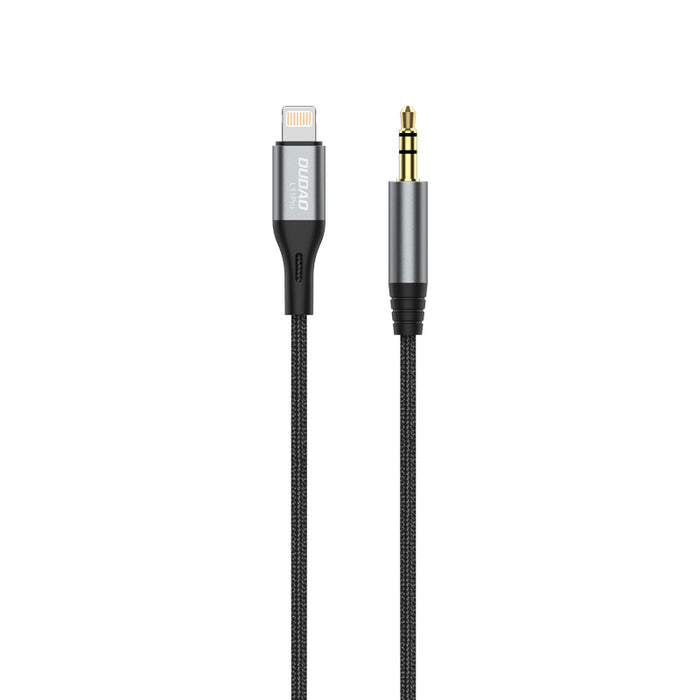 Аудио кабел Dudao Lightning към mini jack 3.5mm, 1m, сив (L11PRO)