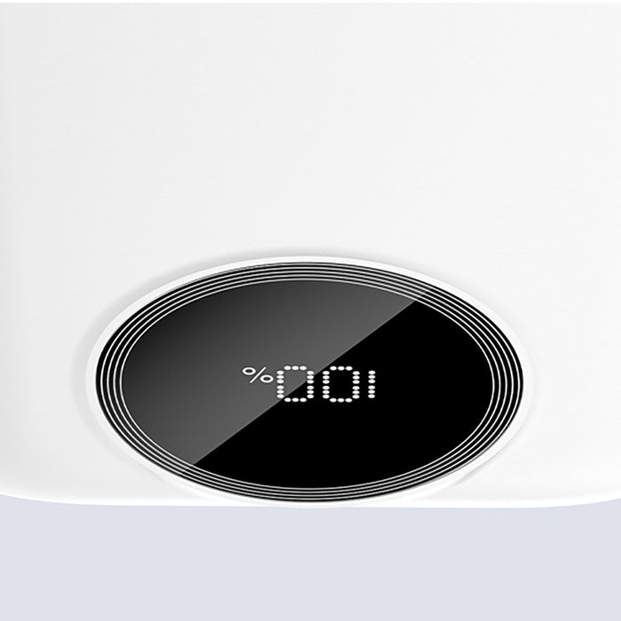Dudao K13 10000mAh външна батерия с вграден кабел - бяла