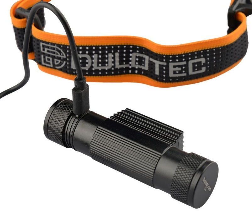 Челник Dulotec - H3 Pro, 2400 lm, 3400 mAh