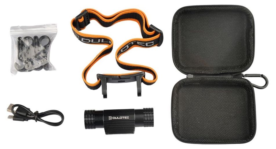 Челник Dulotec - H3 Pro, 2400 lm, 3400 mAh