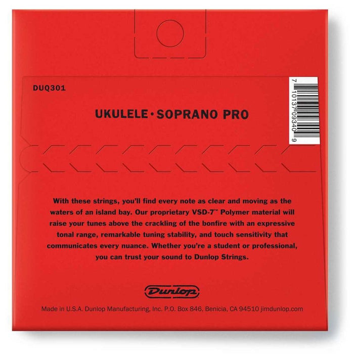 Струни за сопрано укулеле Dunlop - Soprano Pro DUQ301