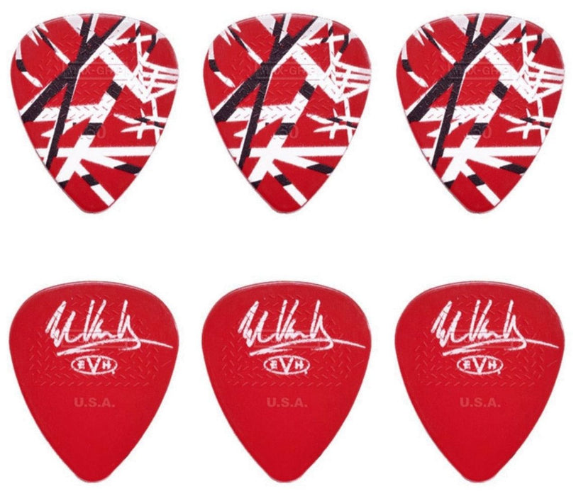 Перца за китара Dunlop - Frankenstein Max-Grip, 0.60 mm, 6 броя
