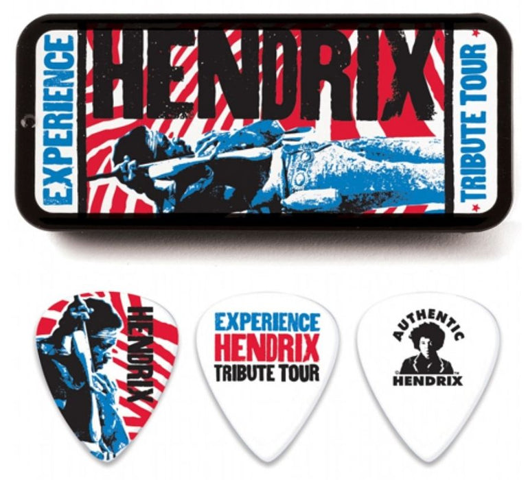 Перца за китара Dunlop - Jimi Hendrix Tribute Tour, Medium, 12 броя