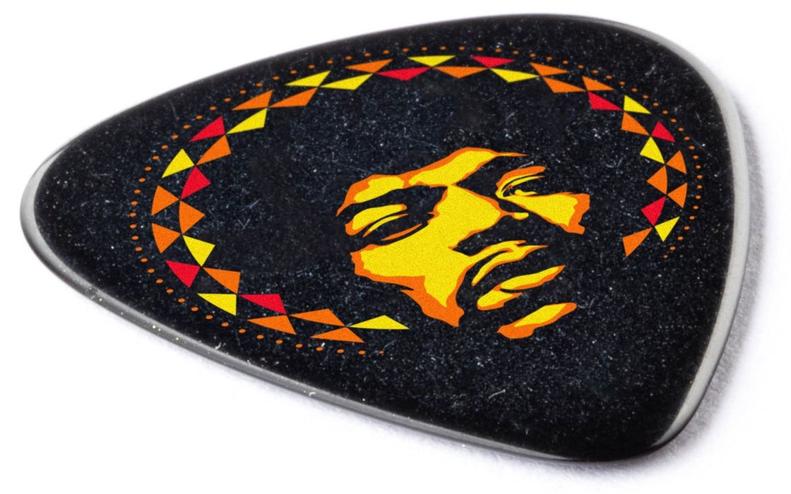 Перца за китара Dunlop - Jimi Hendrix, Aura Mandala, Heavy, 6 броя