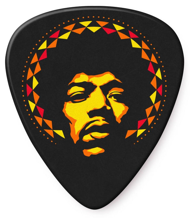 Перца за китара Dunlop - Jimi Hendrix, Aura Mandala, Heavy, 6 броя