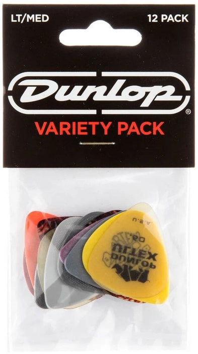 Перца за китара Dunlop - Variety Pack, Light/Medium, 12 броя
