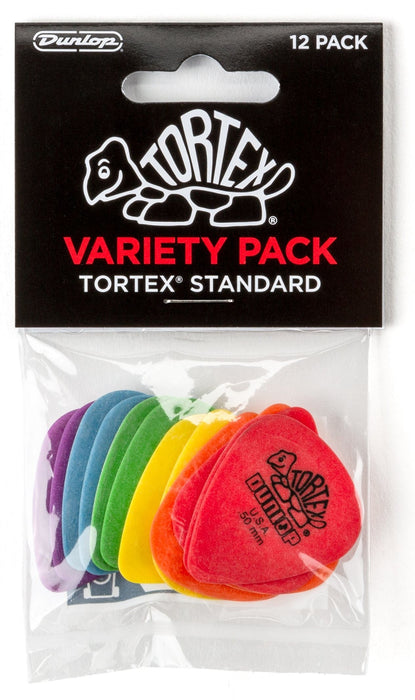 Перца за китара Dunlop - Tortex, Standard Variety Pack, 12 броя
