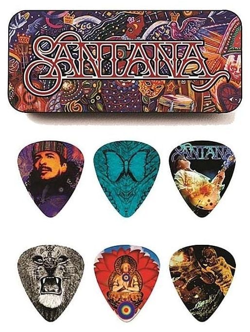 Перца за китара Dunlop - Carlos Santana, Medium, 6 броя