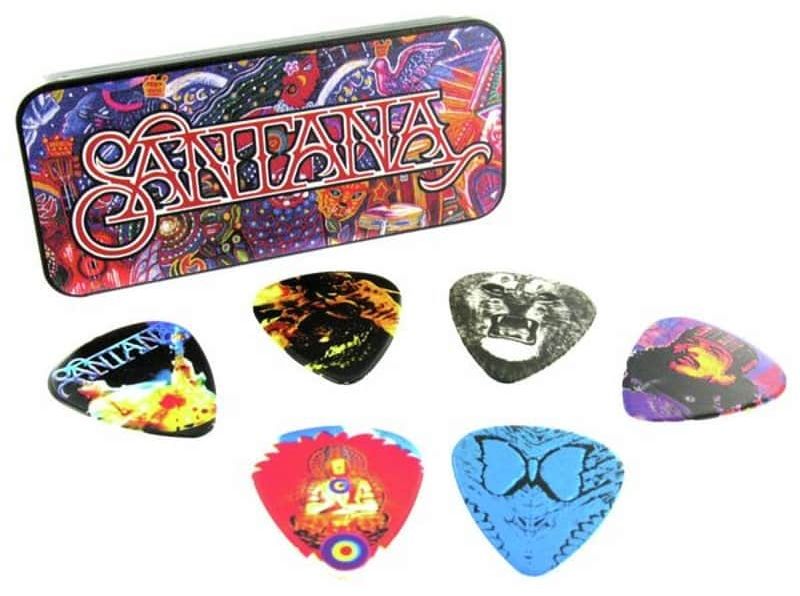 Перца за китара Jim Dunlop - Santana, SANPT02H, Heavy, 6 броя