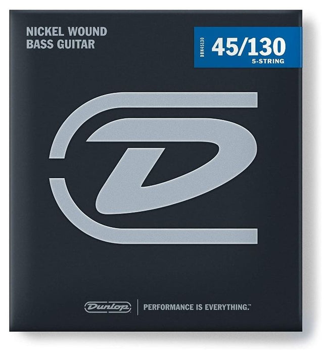 Струни за бас китара Jim Dunlop - Standard Series Nickel Wound, DBN45130, 45-130