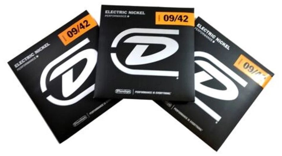 Струни за електрическа китара Jim Dunlop - Performance+, 09-42, 3 броя