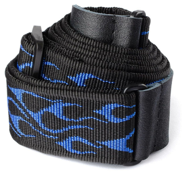 Колан за китара Dunlop – D3811BL, Flambe Blue