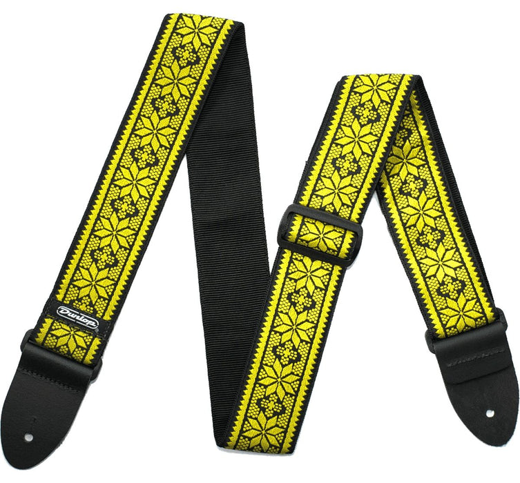 Колан за китара Dunlop – D67-02YE, Jacquard Fillmore Yellow