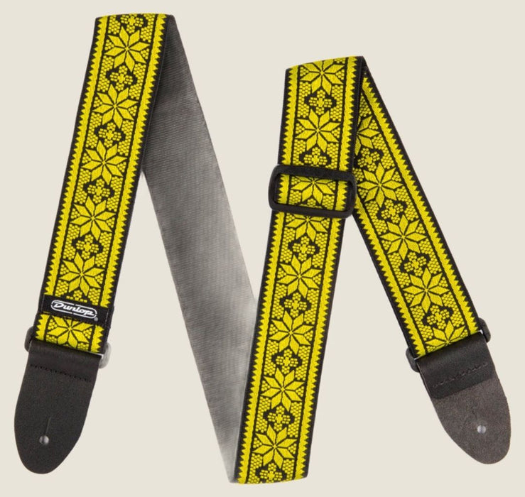 Колан за китара Dunlop – D67-02YE, Jacquard Fillmore Yellow