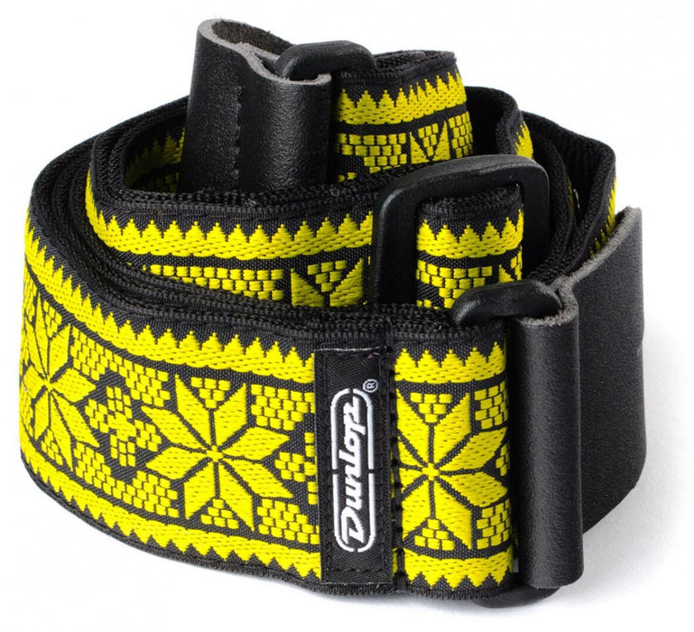 Колан за китара Dunlop – D67-02YE, Jacquard Fillmore Yellow