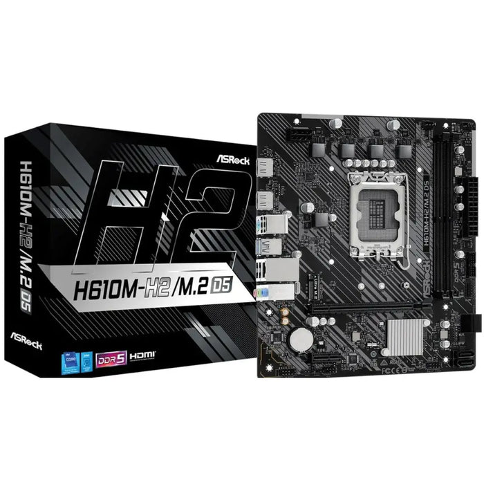 Дънна платка ASRock 90-MXBML0-A0UAYZ LGA 1700 INTEL H610