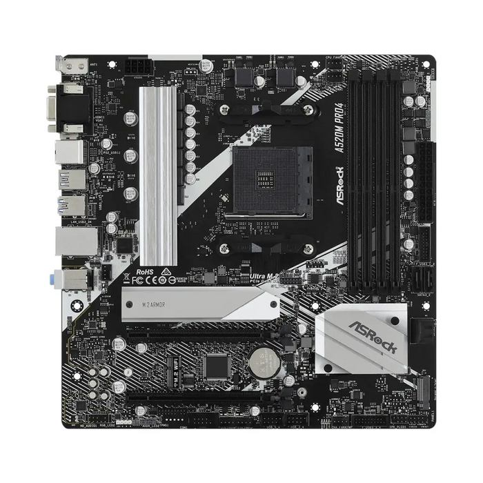 Дънна платка ASRock A520M Pro4 AMD AM4