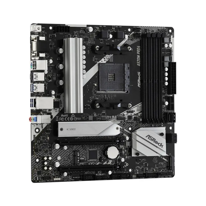 Дънна платка ASRock A520M Pro4 AMD AM4