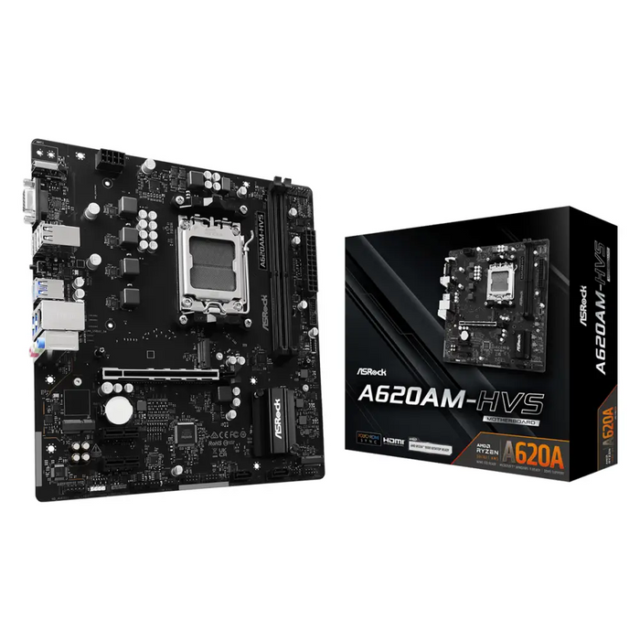 Дънна платка ASRock A620AM-HVS DDR5 Socket AM5