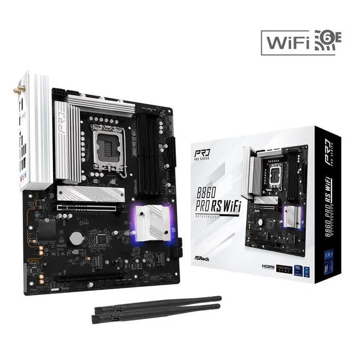 Дънна платка ASRock B860 Pro RS WiFi LGA 1851