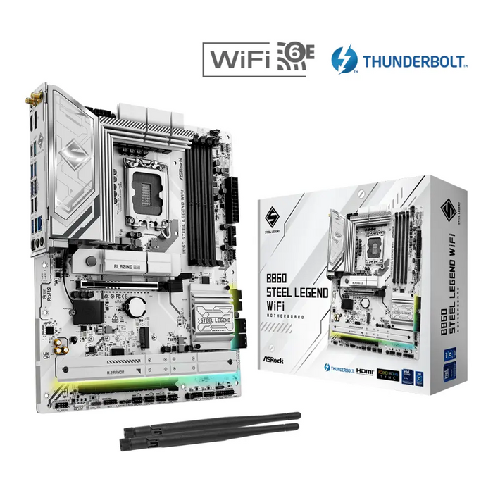Дънна платка ASRock B860 STEEL LEGEND WIFI 6E LGA 1851