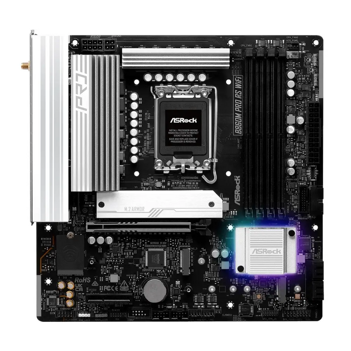 Дънна платка ASRock B860M Pro RS WiFi