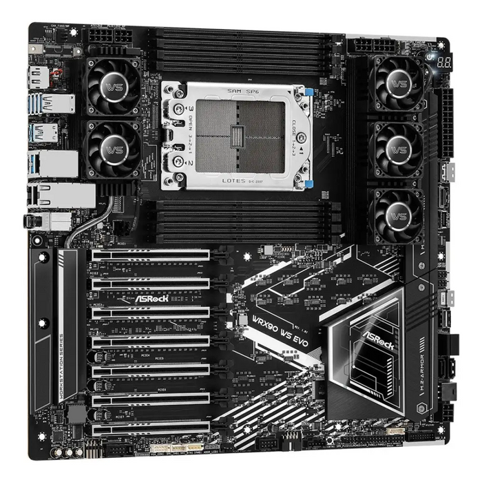 Дънна платка ASRock WRX90 WS EVO AMD STR5 AMD WRX90