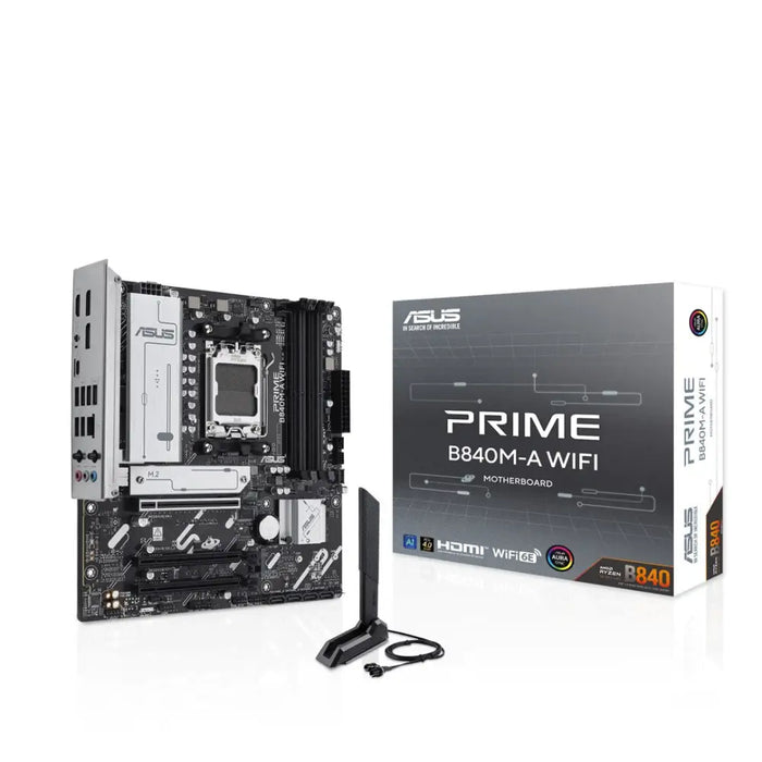 Дънна платка ASUS PRIME B840M-A WIFI 6E socket AM5
