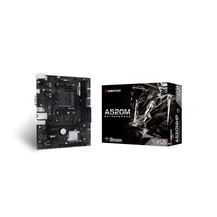 Дънна платка BIOSTAR A520MHP socket AM4